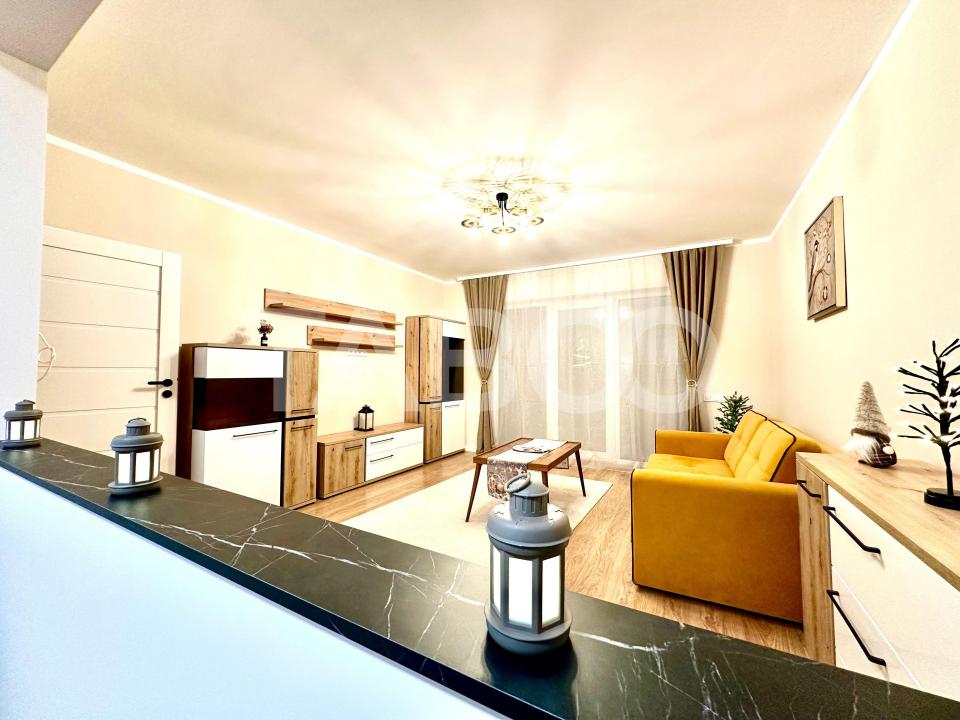 Apartament 2 camere parter 54 mp utili balcon loc de parcare Cristian