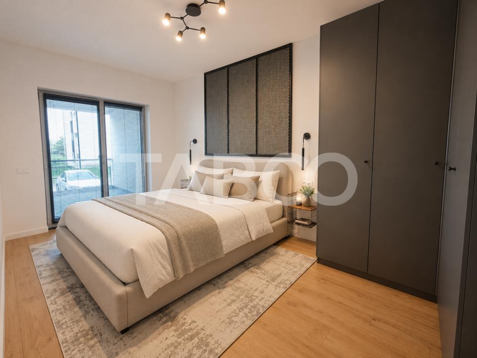Apartament 2 camere parter 54 mp utili balcon loc de parcare Cristian