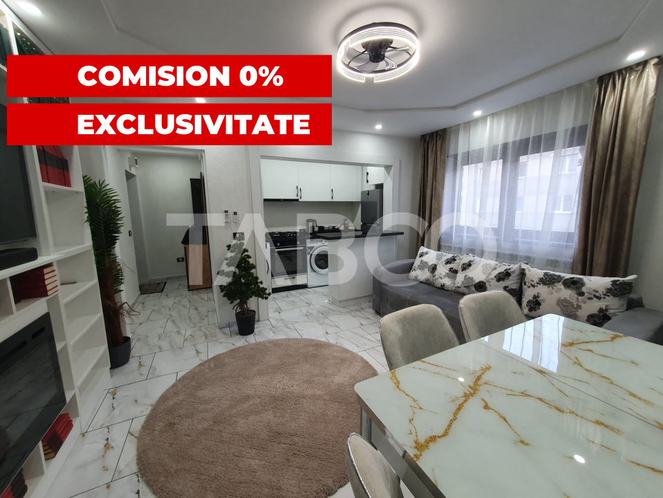 Apartament 2 camere renovat 2026 mobilat utilat zona 13 Decembrie in Fagaras - 13 Decembrie