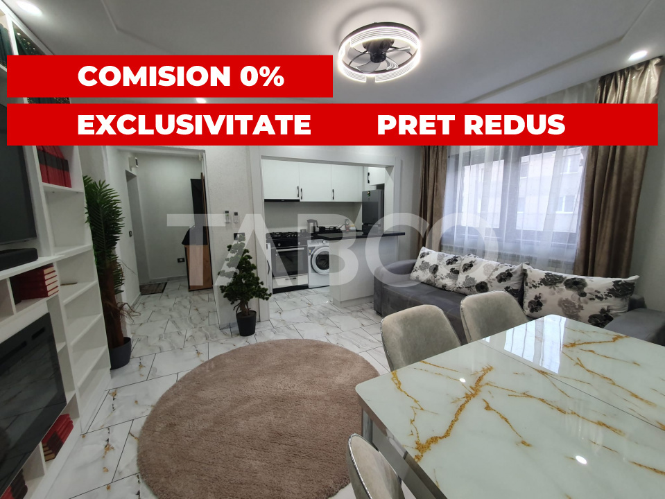 Apartament 2 camere renovat 2026 mobilat utilat zona 13 Decembrie in Fagaras - 13 Decembrie
