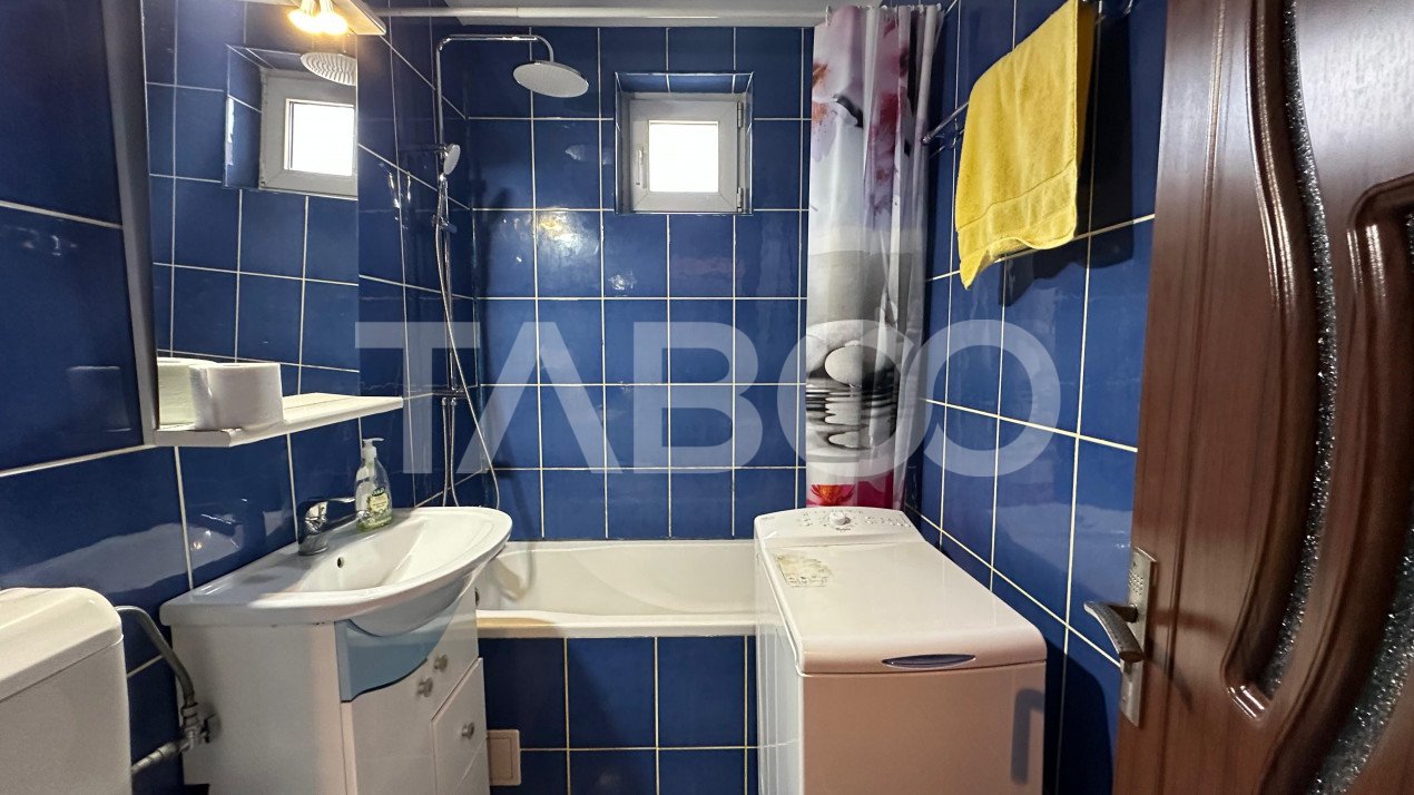 Apartament 2 camere  zona Mihai Viteazul Sibiu 48 mpu balcon 14 mp