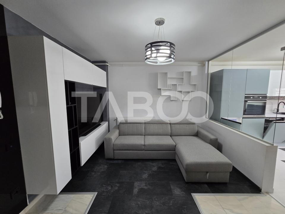 Apartament 2 camre mobilat utilat etaj 5 bloc cu lift Doamna Stanca