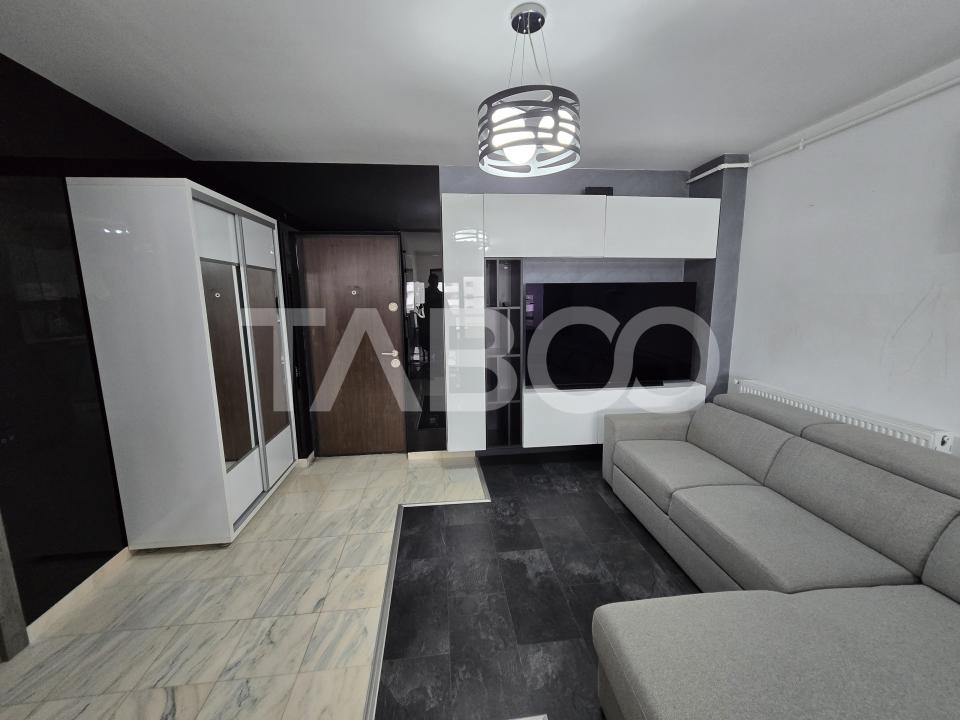 Apartament 2 camre mobilat utilat etaj 5 bloc cu lift Doamna Stanca