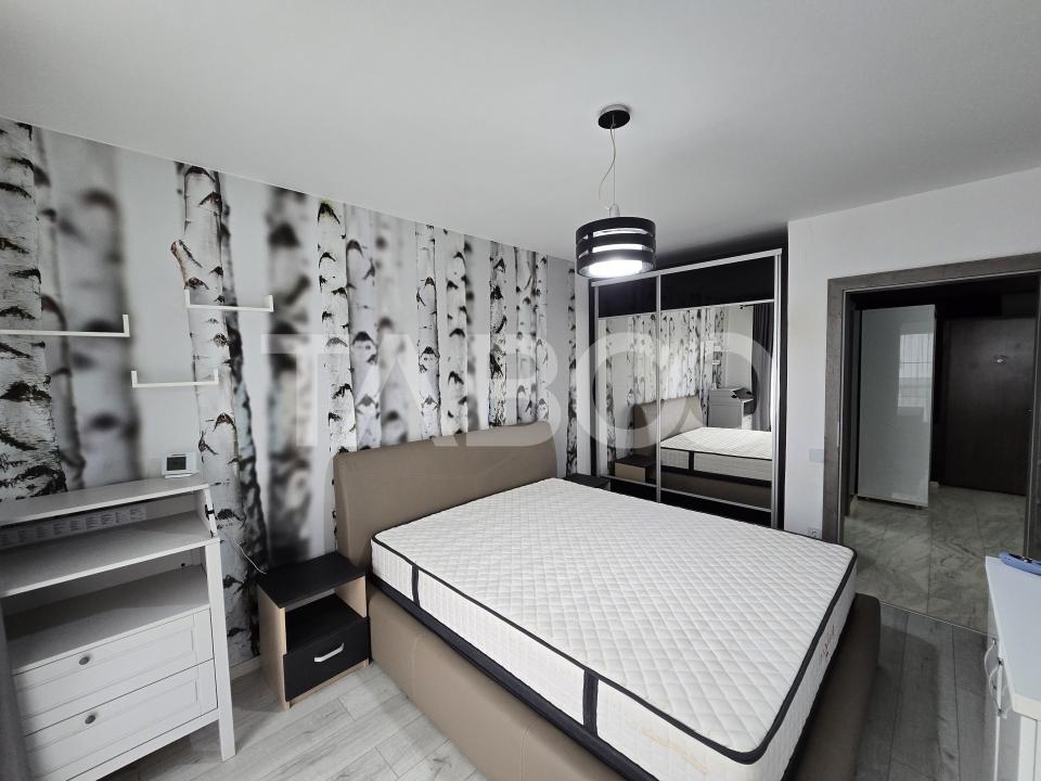 Apartament 2 camre mobilat utilat etaj 5 bloc cu lift Doamna Stanca