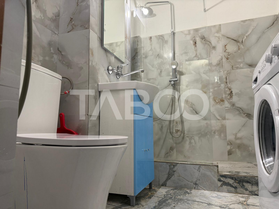 Apartament 2 dormitoare 50 mpu mobilat balcon zona Centrala Sibiu