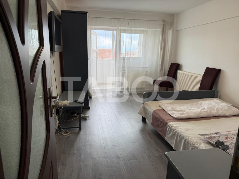 Apartament 2 dormitoare 50 mpu mobilat balcon zona Centrala Sibiu