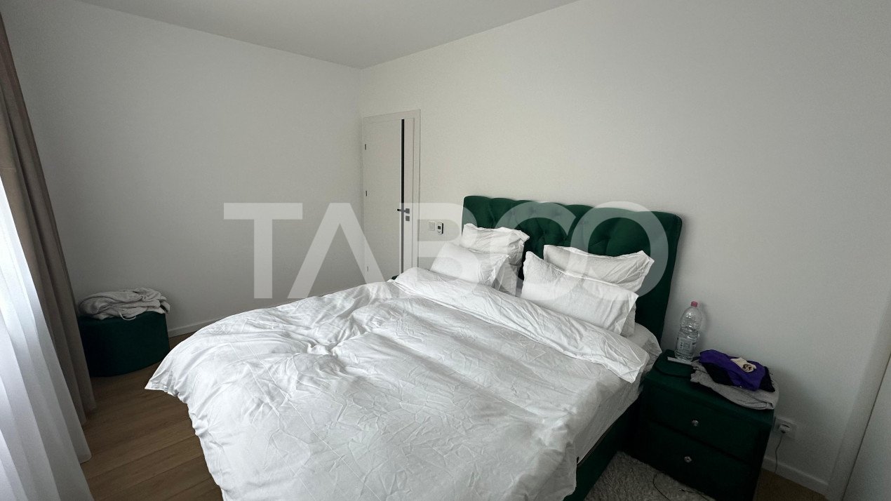 Apartament 2 finisat modern camere mobilat utilat 53 mpu  balcon 