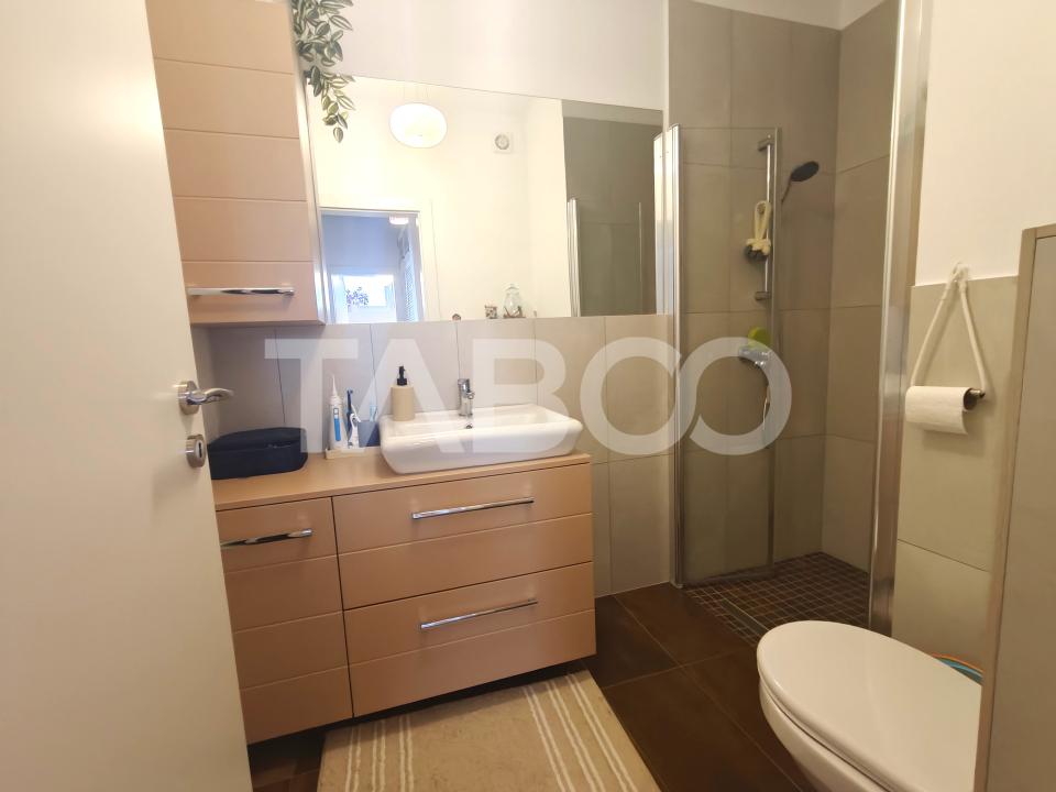 Apartament 3 camere 2 bai 76 mp utili + pod in Selimbar - zona Brana