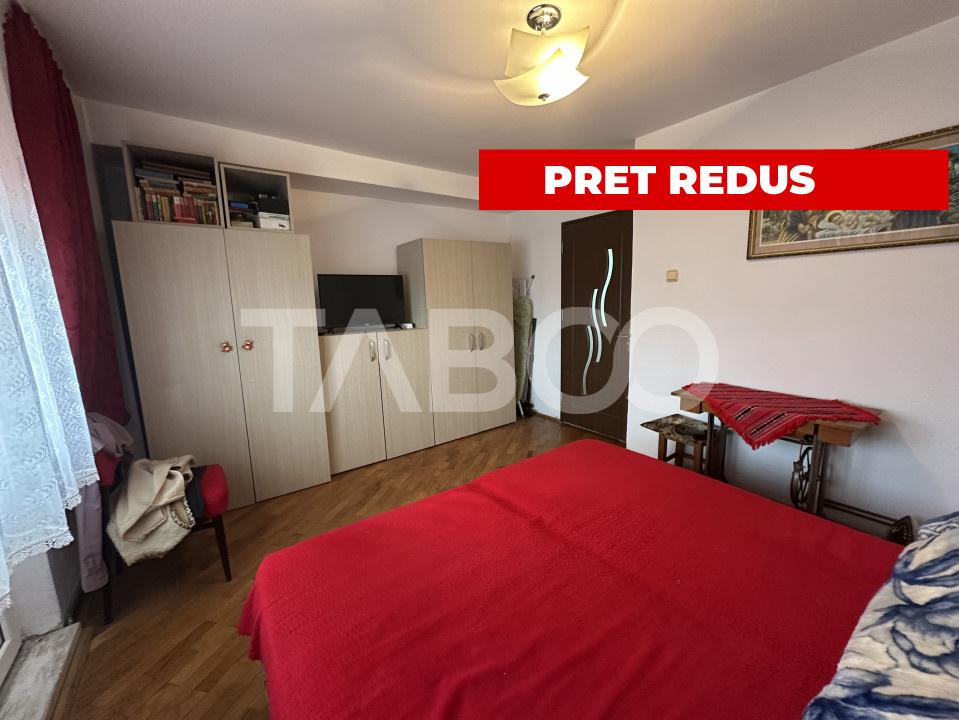 Apartament 3 camere 2 bai boxa la subsol aer conditionat 90 mp utili in Fagaras - Octavian Paler