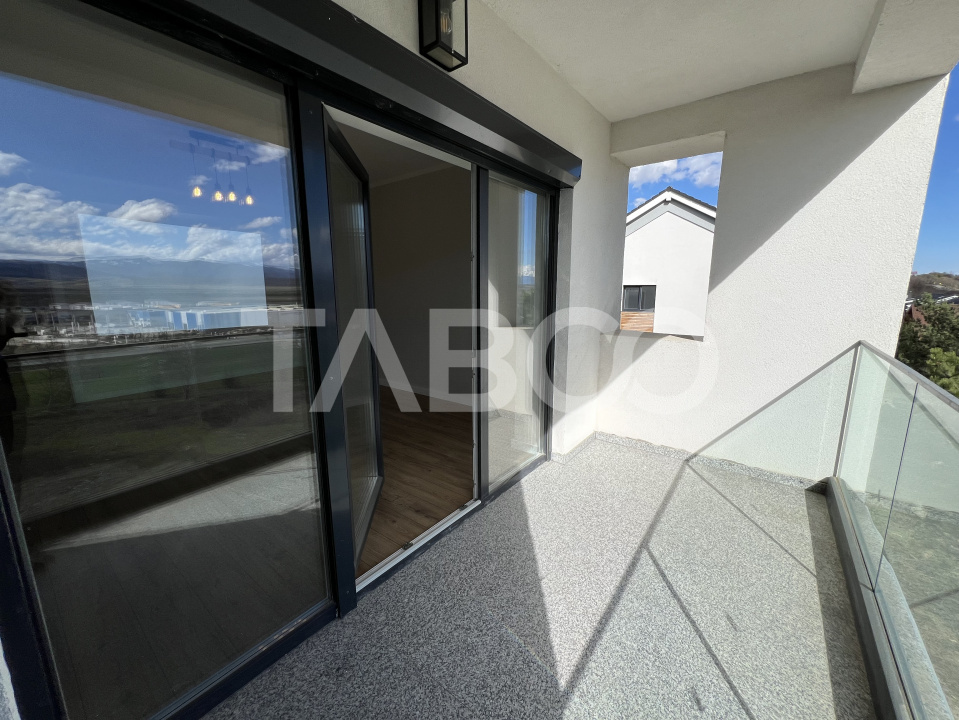 Apartament 3 camere 2 bai  cu priveliste spre munti si loc de parcare