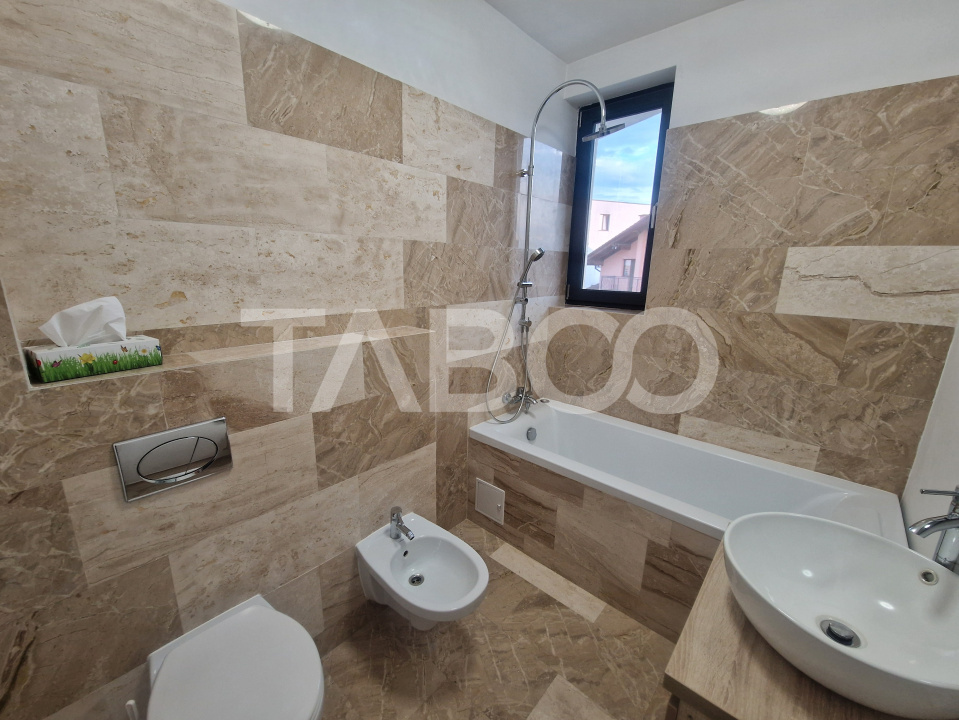 Apartament 3 camere 2 bai ETAJ 1 cu 2 locuri parcare Brana Selimbar