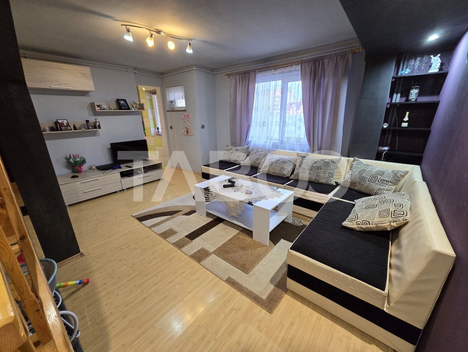 Apartament 3 camere 2 bai mobilat Mihai Viteazu Sibiu comision 0