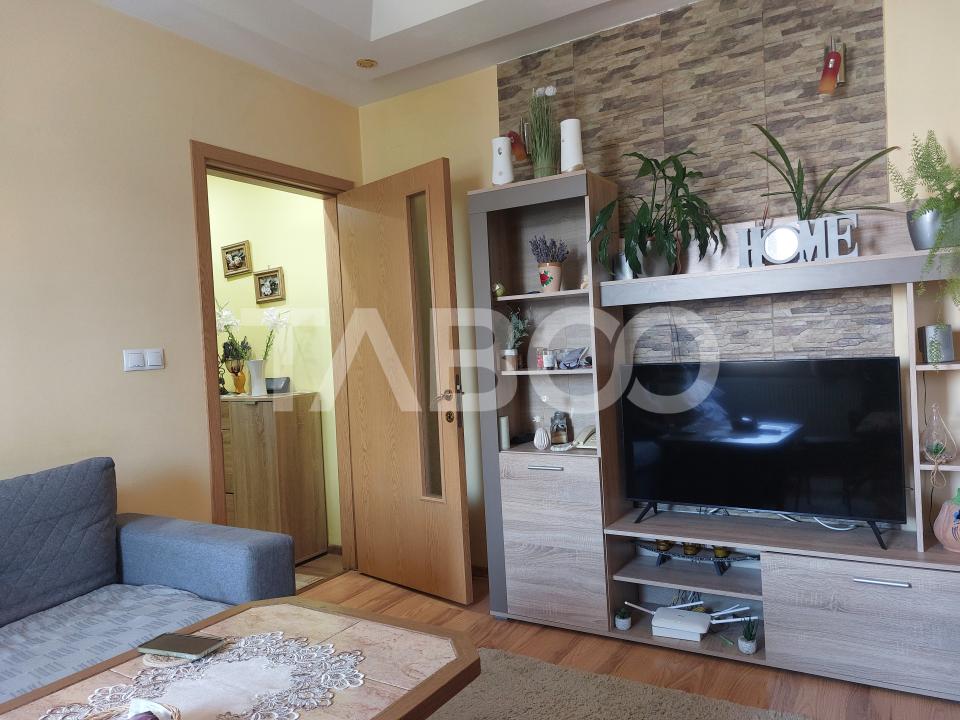 Apartament 3 camere 45 mp mobilat utilat Mihai Viteazul Sibiu