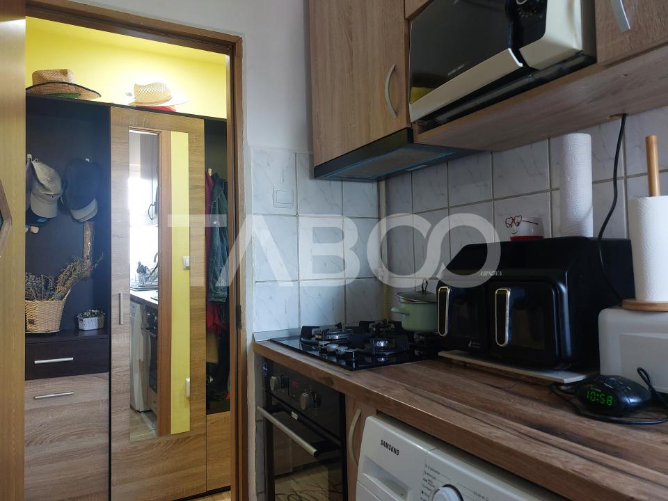 Apartament 3 camere 45 mp mobilat utilat Mihai Viteazul Sibiu