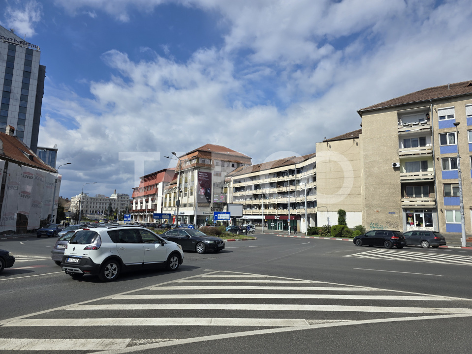 Apartament 3 camere 54mpu etaj 1 balcon zona Centrala Sibiu in Sibiu - Calea Dumbravii