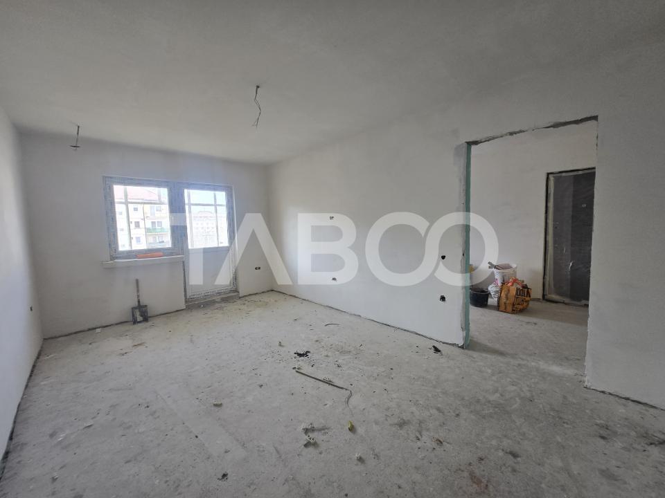 Apartament 3 camere 56mpu de vanzare decomandat zona Valea Aurie Sibiu