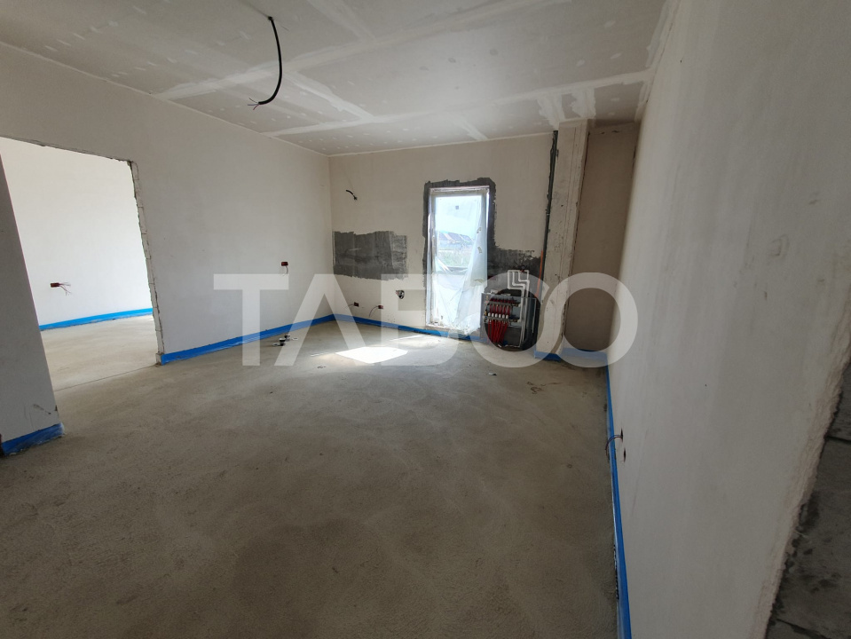 Apartament 3 camere 57 mp utili constructie noua 2025 in Fagaras - Negoiu