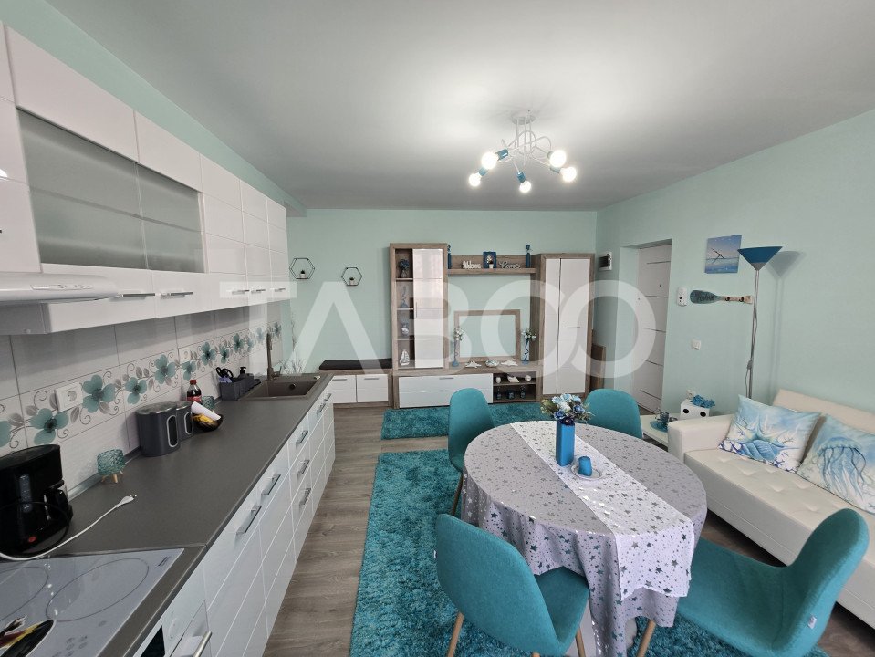 Apartament 3 camere 58 mpu balcon 3m etaj 2 zona Doamna Stanca