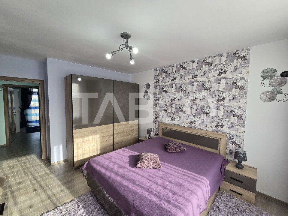 Apartament 3 camere 58 mpu balcon 3m etaj 2 zona Doamna Stanca