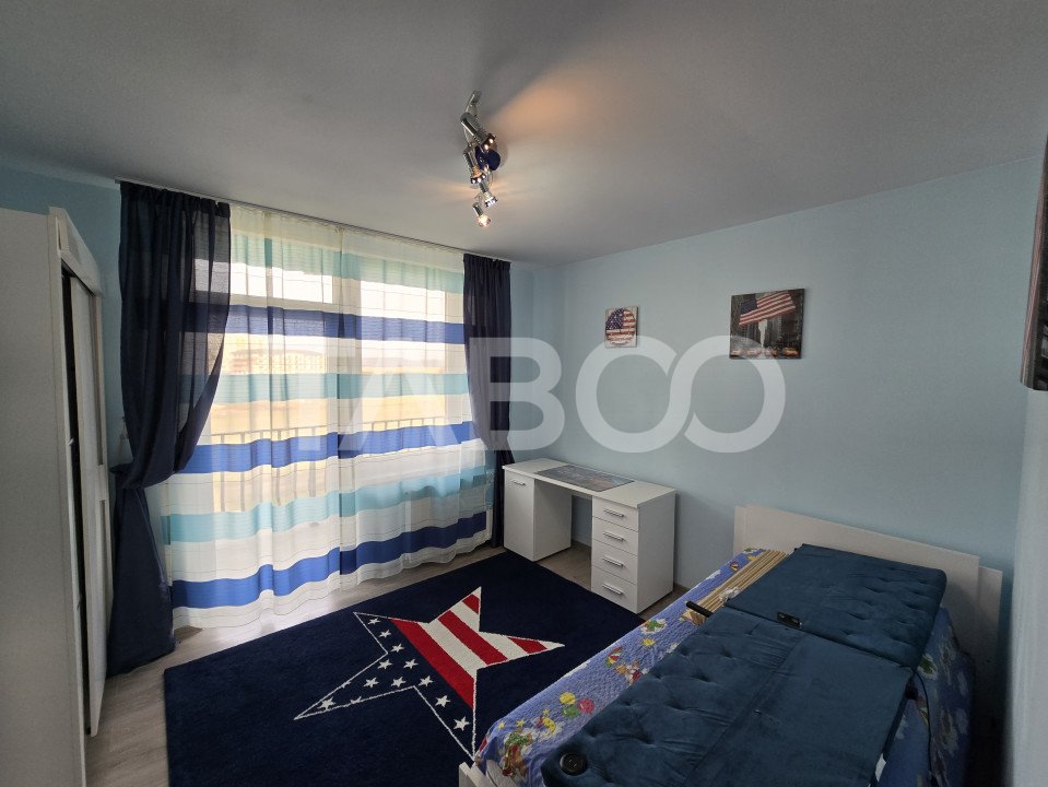 Apartament 3 camere 58 mpu balcon 3m etaj 2 zona Doamna Stanca