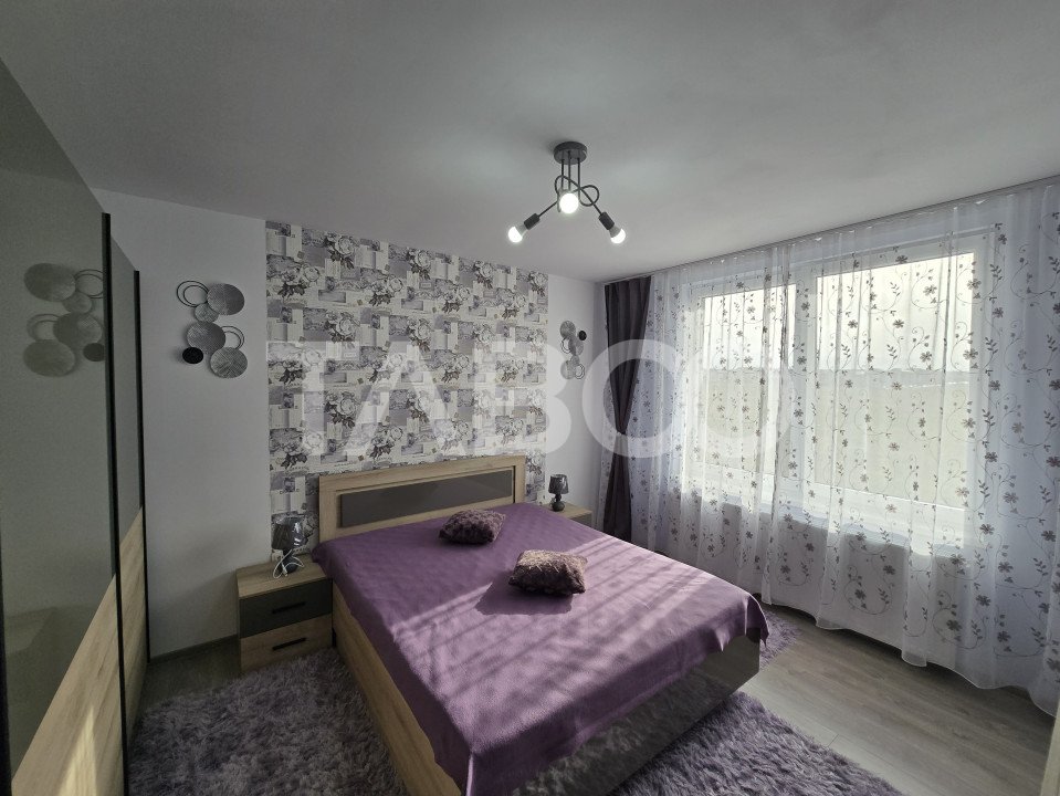 Apartament 3 camere 58 mpu balcon 3m etaj 2 zona Doamna Stanca