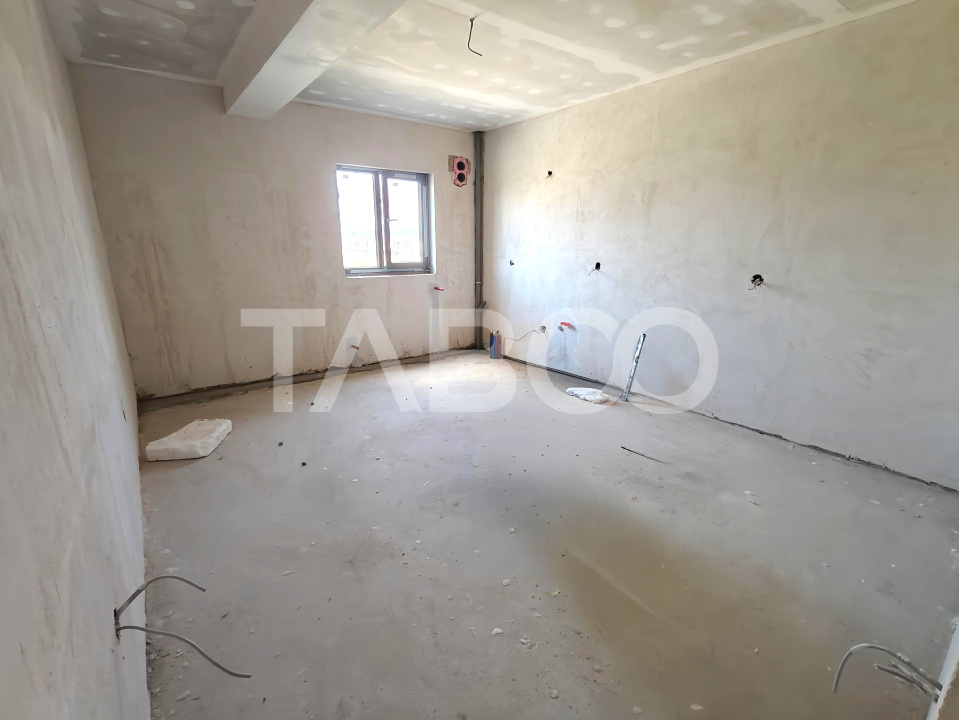 Apartament 3 camere 63 mp - geam la baie balcon - etaj 1 - parcare