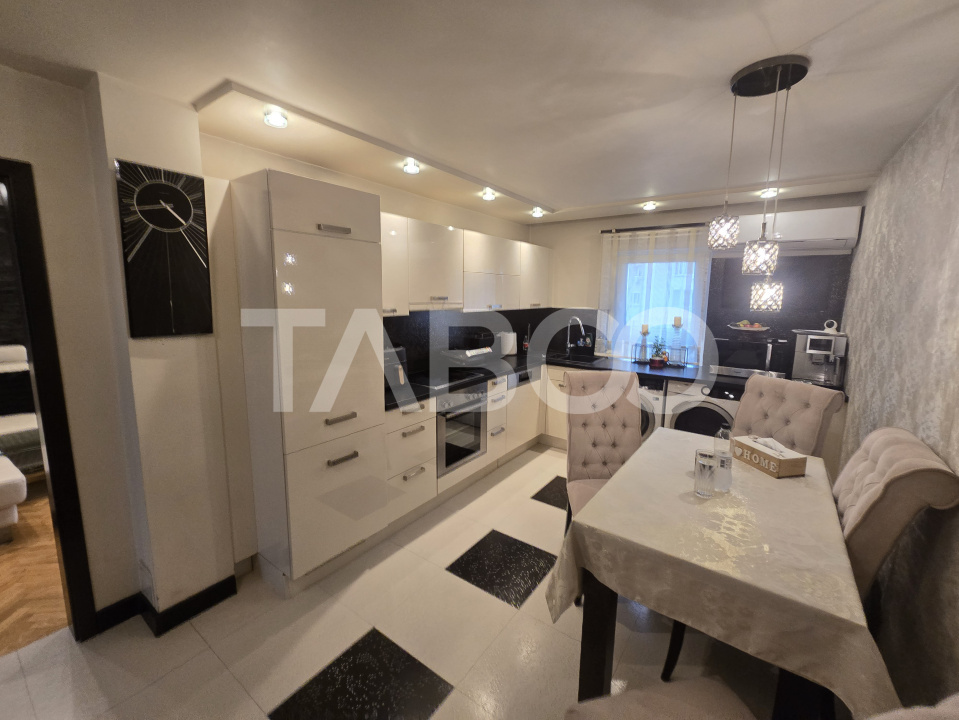 Apartament 3 camere 64mpu etaj intermediar 1 zona Turnisor Sibiu