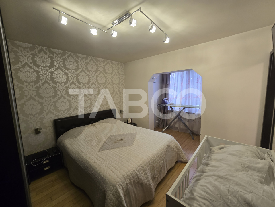 Apartament 3 camere 64mpu etaj intermediar 1 zona Turnisor Sibiu