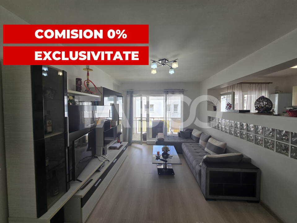 Apartament 3 camere 67 mpu 2 balcoane loc de parcare in Arhitectilor
