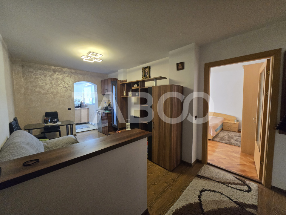 Apartament 3 camere 68 mpu decomandat cu balcon zona Siretului Sibiu