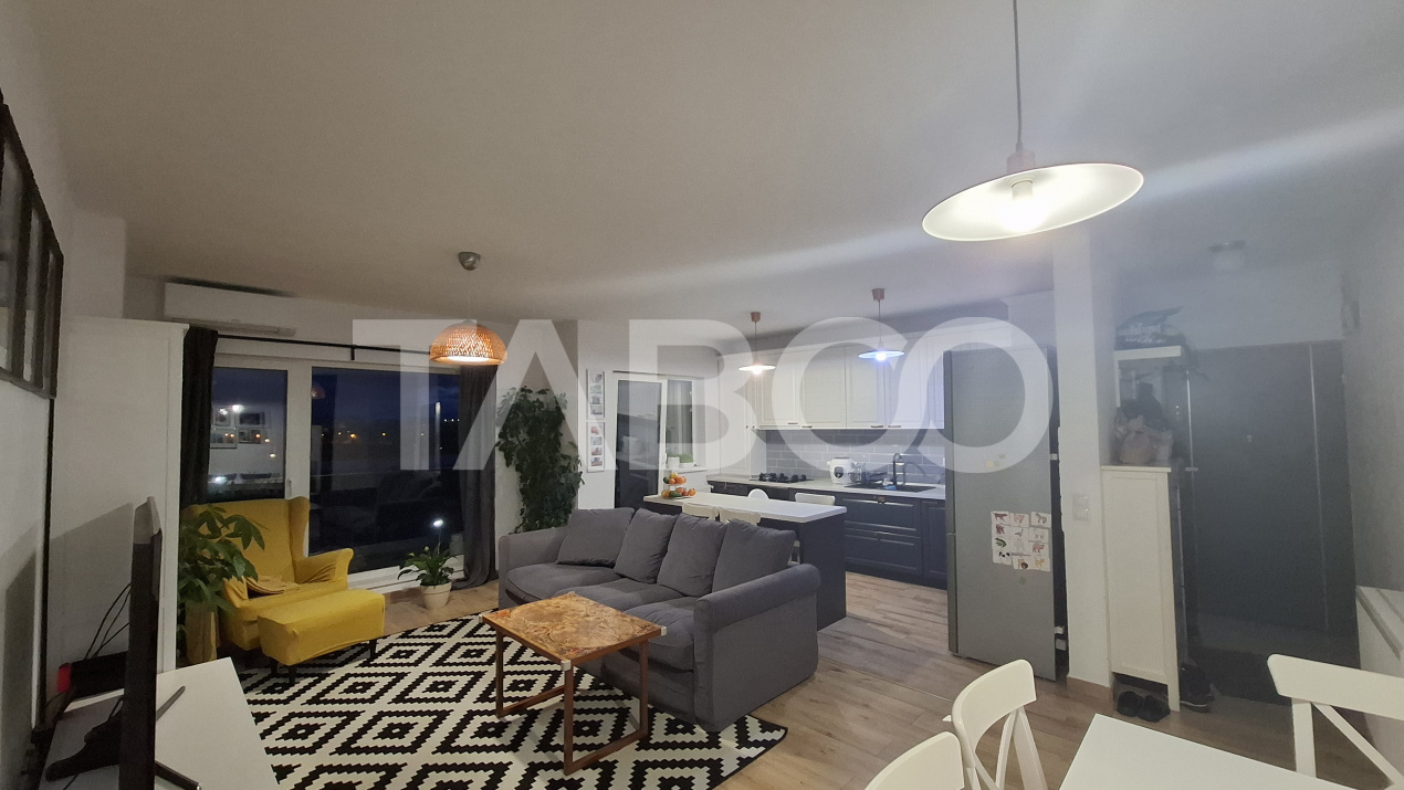 Apartament 3 camere 72 mpu terasa 11 mp Kogalniceanu zona Piata Cluj
