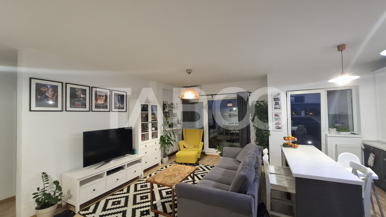 Apartament 3 camere 72 mpu terasa 11 mp Kogalniceanu zona Piata Cluj