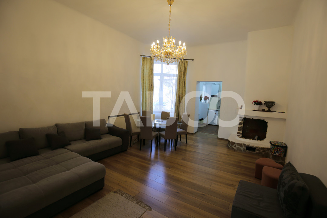 Apartament 3 camere 77mp de inchiriat cu parcare Ultracentral Sibiu in Sibiu - Piata Mare