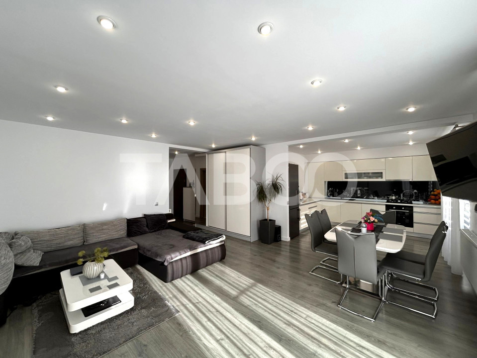Apartament 3 camere 83 mpu si gradina balcon 2 locuri parcare Selimbar