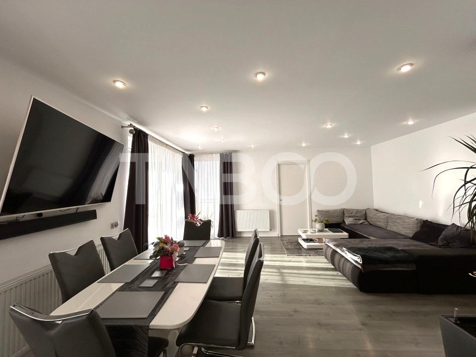Apartament 3 camere 83 mpu si gradina balcon 2 locuri parcare Selimbar