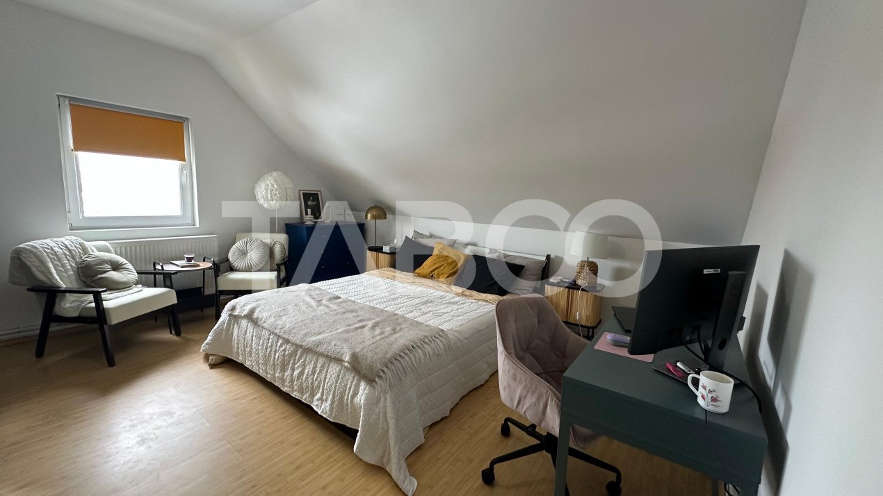 Apartament 3 camere 91 mpu balcon 2 bai zona Vasile Aaron Sibiu 