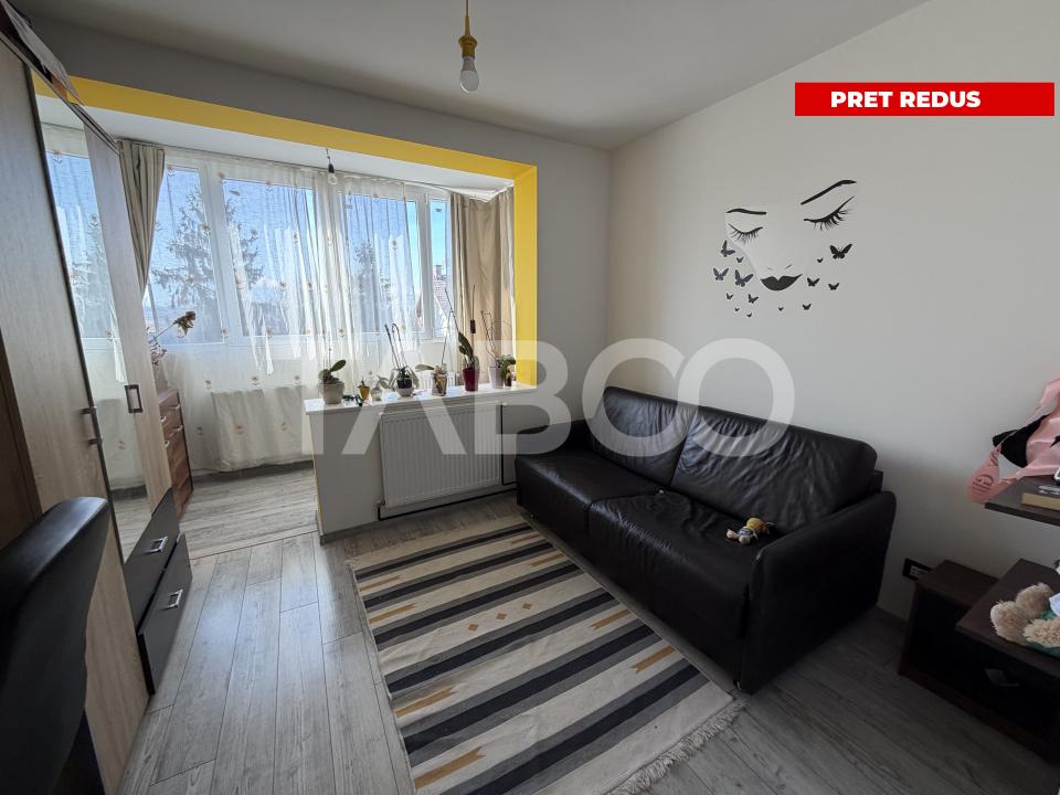 Apartament 3 camere complet mobilat utilat boxa la subsol 47 mpu lift in Fagaras - Garii