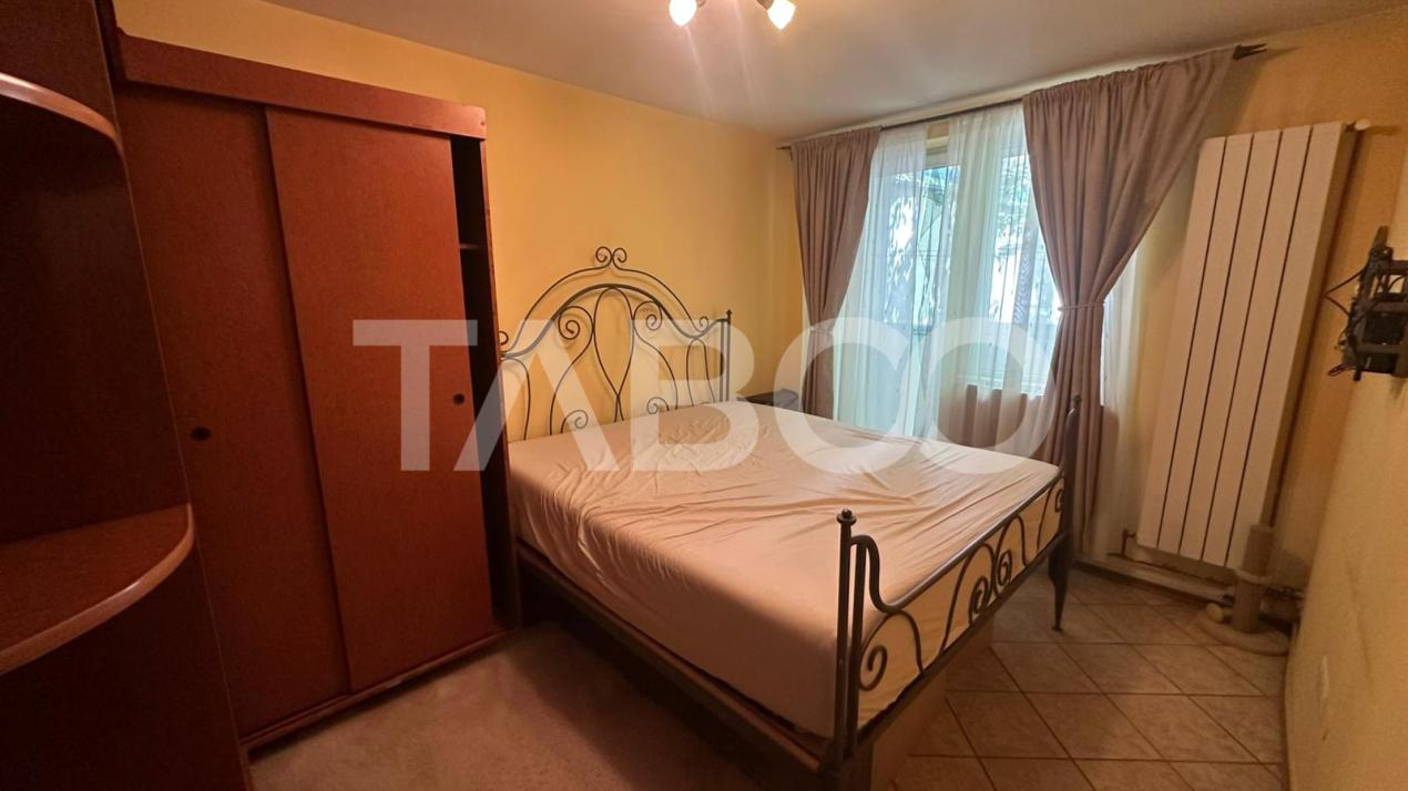 Apartament 3 camere cu balcon mobilat utilat zona Rahovei Sibiu