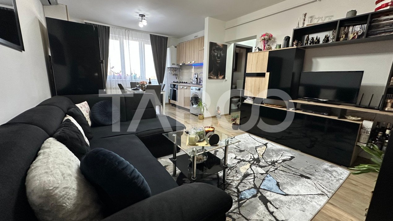 Apartament 3 camere  cu balcon si loc de parcare 48 mpu Magnolia Sibiu
