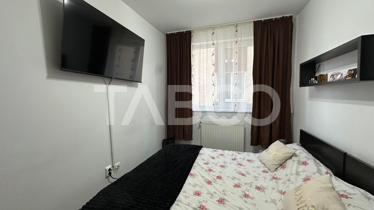 Apartament 3 camere  cu balcon si loc de parcare 48 mpu Magnolia Sibiu