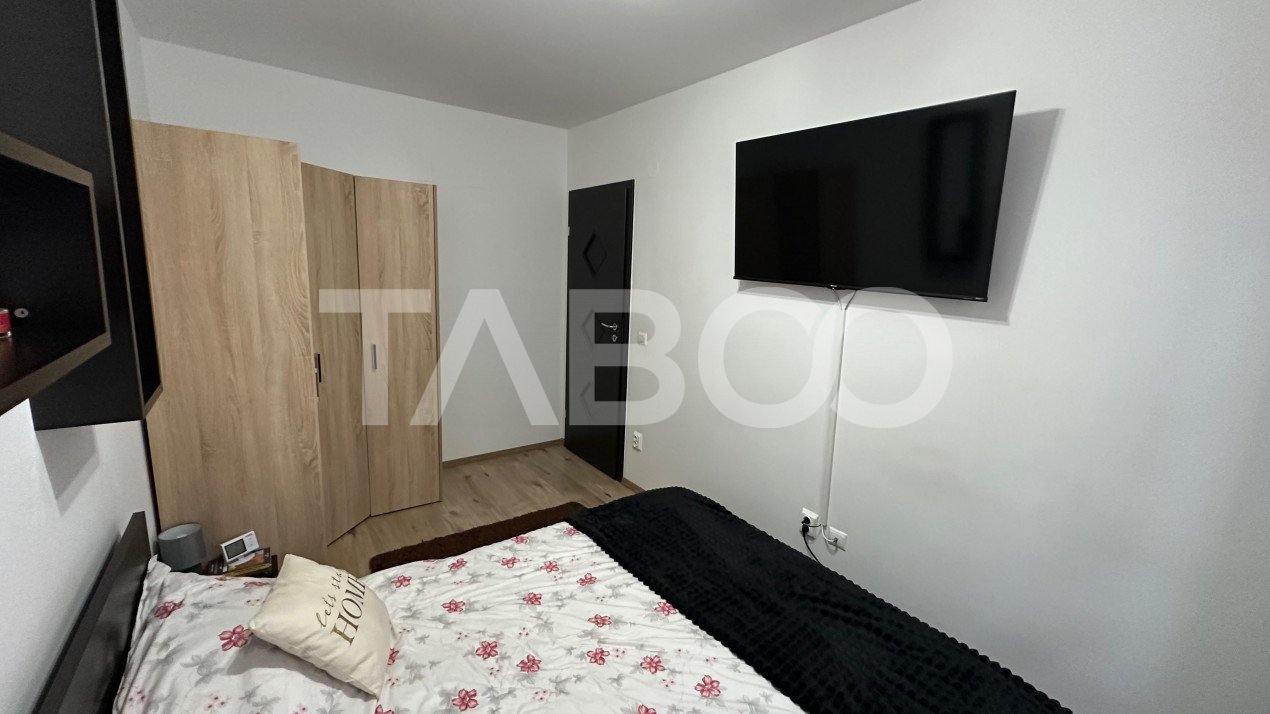 Apartament 3 camere  cu balcon si loc de parcare 48 mpu Magnolia Sibiu