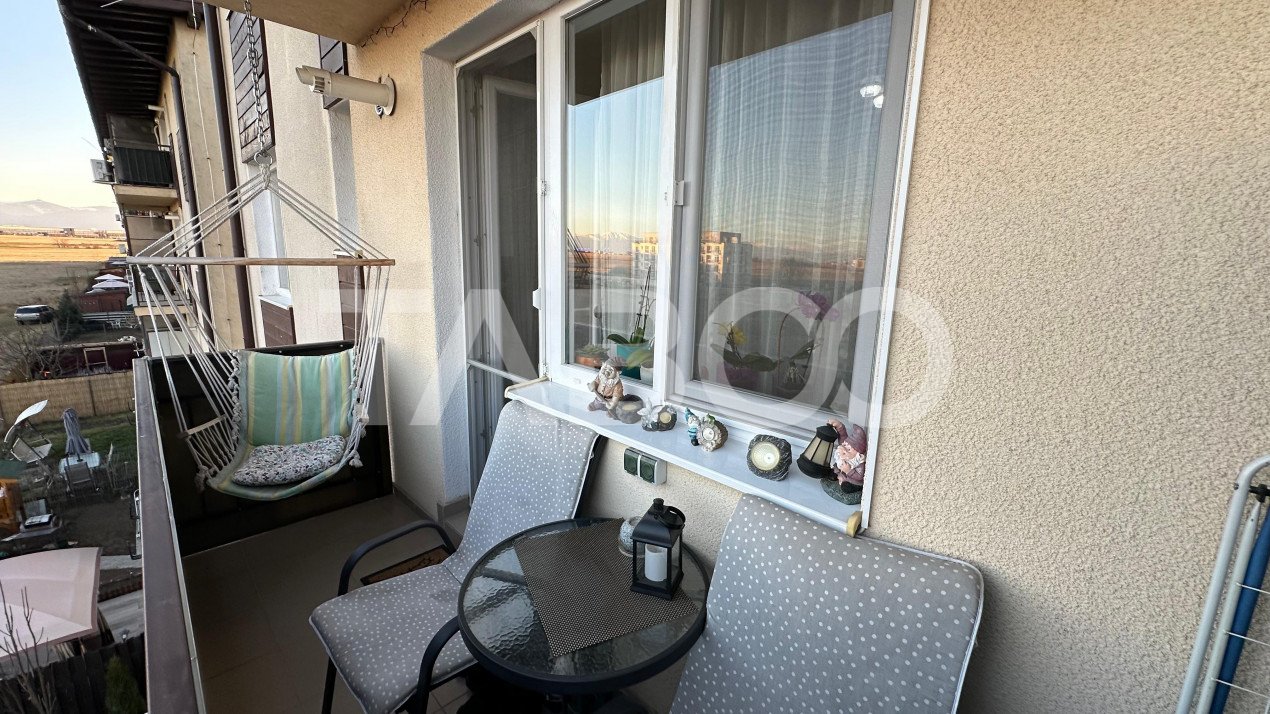 Apartament 3 camere  cu balcon si loc de parcare 48 mpu Magnolia Sibiu