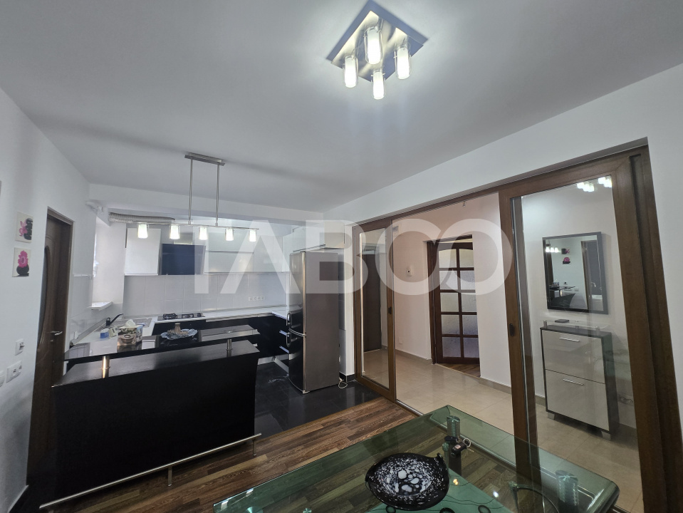 Apartament 3 camere de inchiriat 100mp decomandat zona Turnisor Sibiu