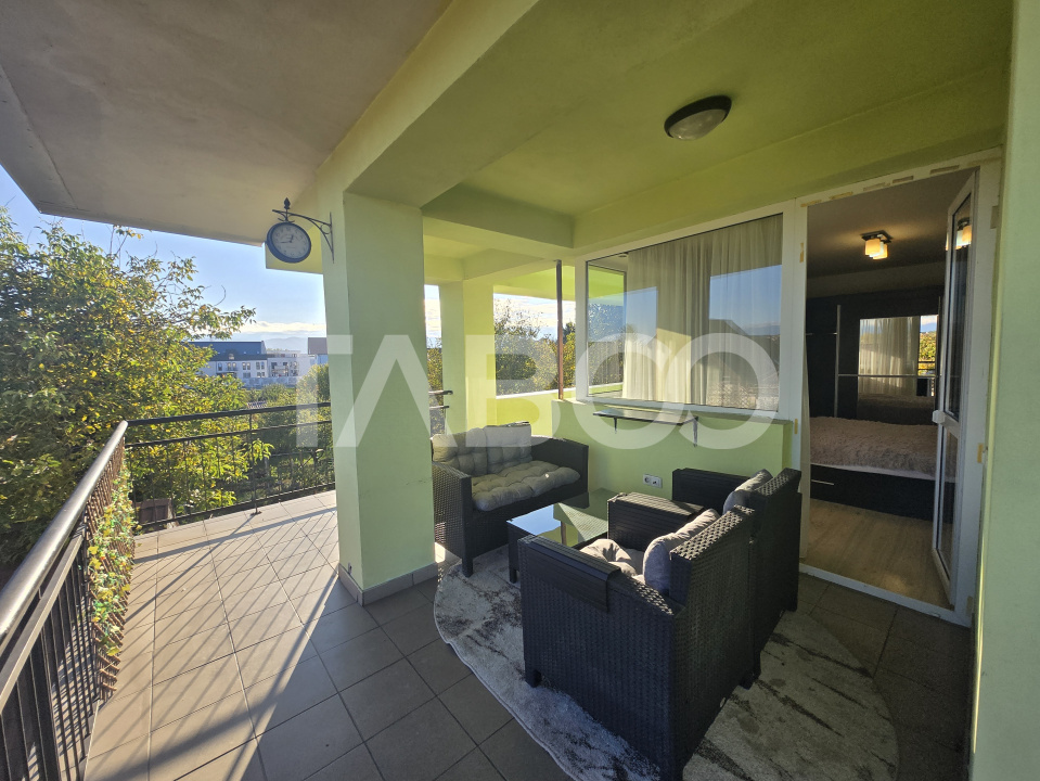 Apartament 3 camere de inchiriat 100mp decomandat zona Turnisor Sibiu