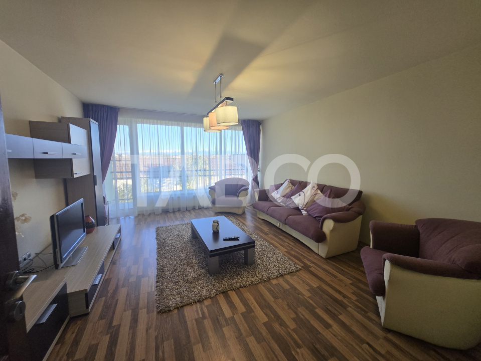Apartament 3 camere de inchiriat 100mp decomandat zona Turnisor Sibiu