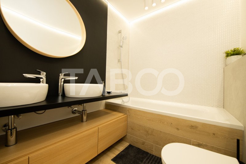 Apartament 3 camere de inchiriat 2 locuri de parcare piscina pe bloc