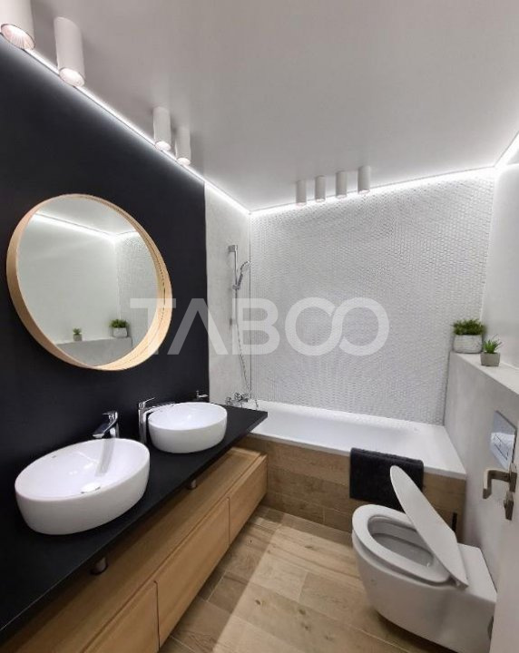 Apartament 3 camere de inchiriat 2 locuri de parcare piscina pe bloc