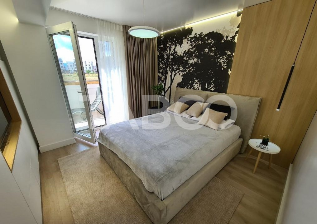 Apartament 3 camere de inchiriat 2 locuri de parcare piscina pe bloc