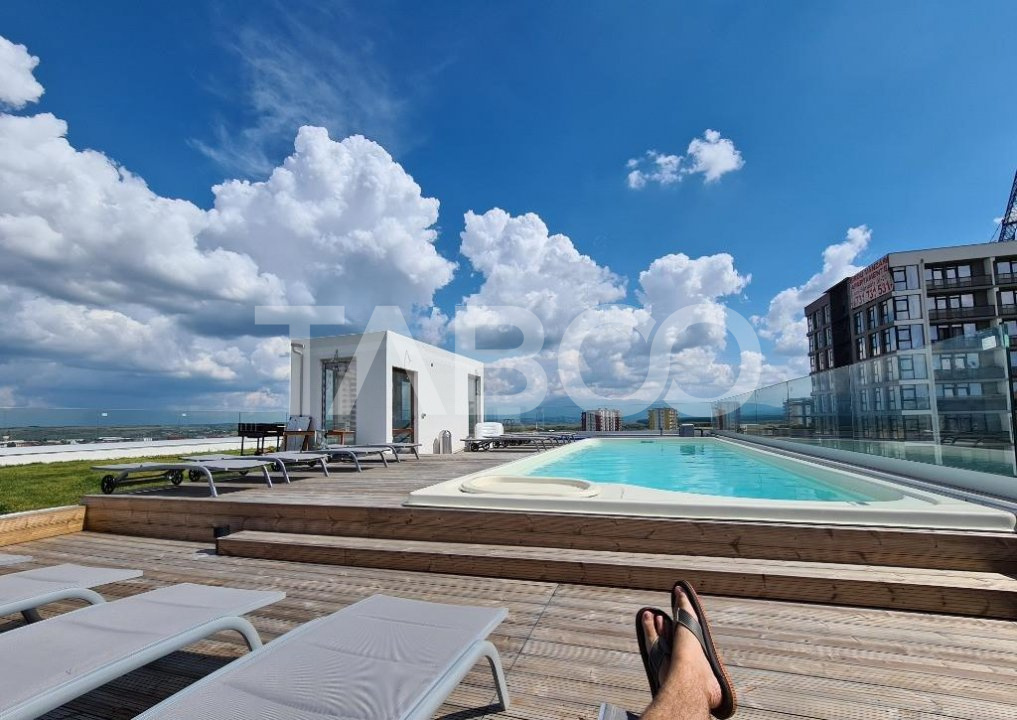 Apartament 3 camere de inchiriat 2 locuri de parcare piscina pe bloc