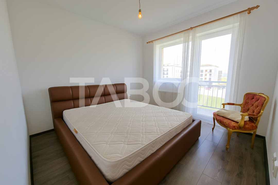 Apartament 3 camere de inchiriat cu balcon parcare Belvedere Turnisor in Sibiu - Coralului